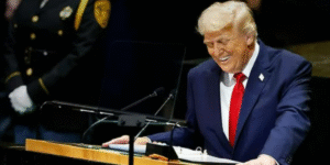 Frustrated by Democrats’ refusal to accept a Republican funding bill, Trump said, “Republicans, terminate the filibuster and bring back the American Dream. If you don’t do it, the Dems will, and you’ll never see office again.”