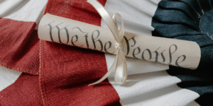 The Constitution also defines the structure of the government, which affects Americans in daily life.